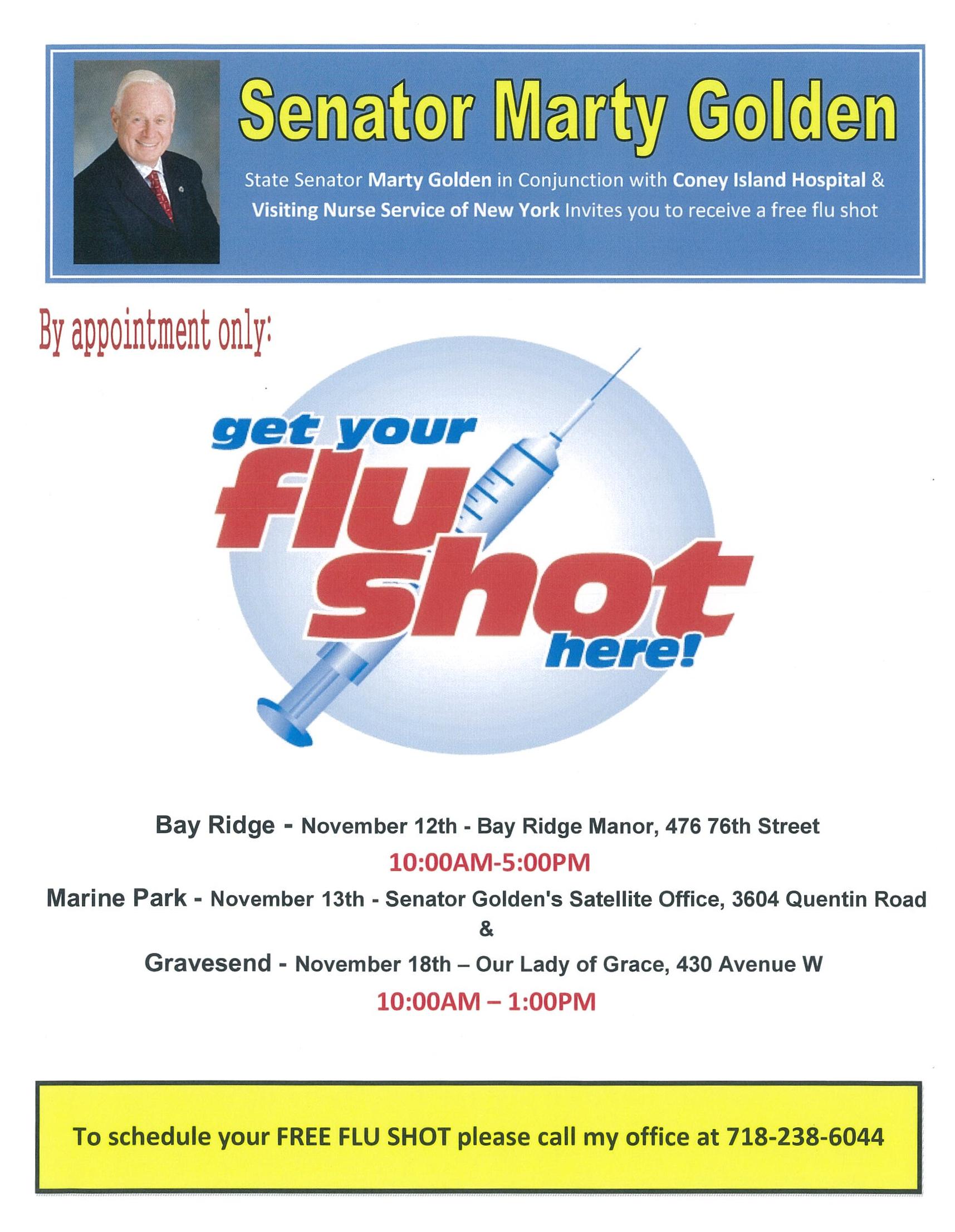 senator-golden-sponsoring-free-flu-shots-bay-ridge-ny-state-senate