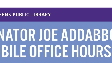 Senator Addabbo’s Mobile Office Comes to Forest Hills Library