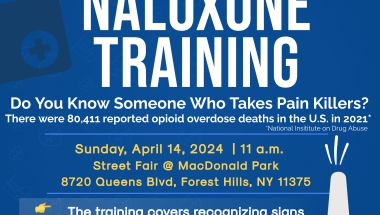 Addabbo Hosts Naloxone Training to Prevent Opioid Overdose Fatalities 