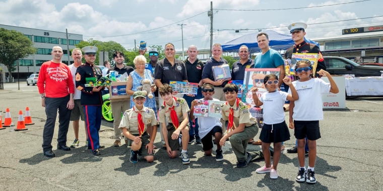 New York State Senator Steve Rhoads Hosts Successful Cruise-Through Toy Drive in Hicksville Benefitting Local Children in Need