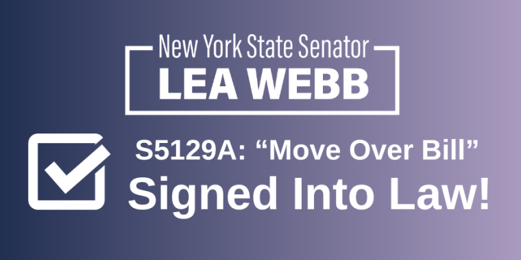 S5129 Move Over Bill Signed Into Law