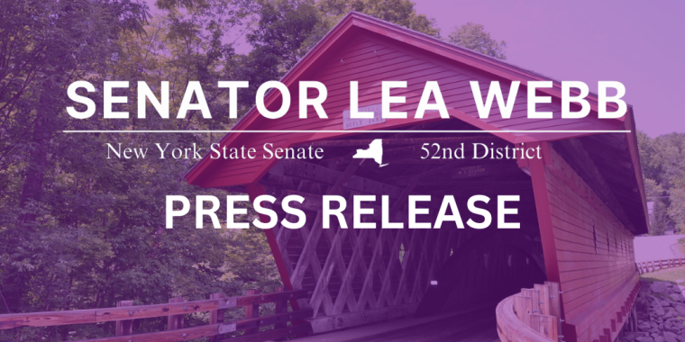 Senator Webb Announces Water Infrastructure Funding for the Town of Newfield