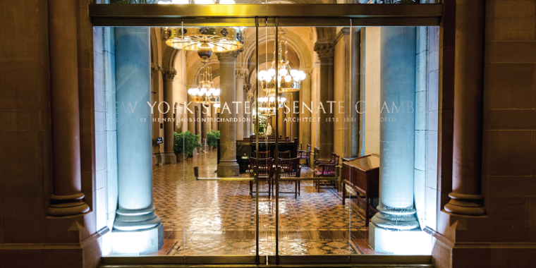 NYS Senate Lobby Doors