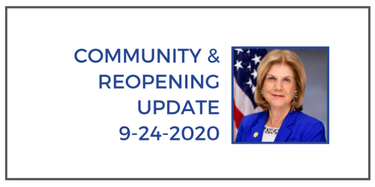 community & reopening 9-24-2020