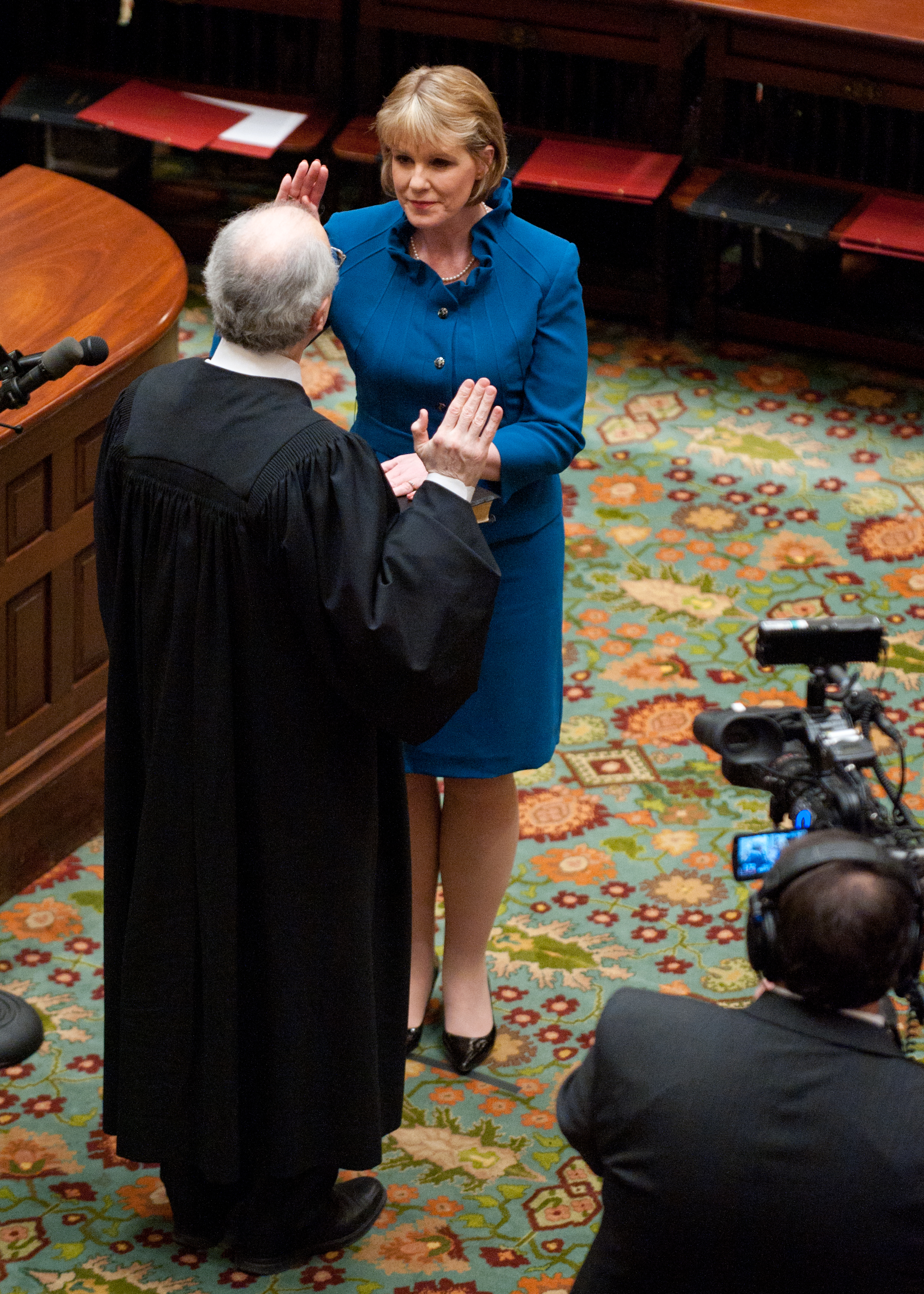 On the day of the State of the State address, Senator Young was sworn ...