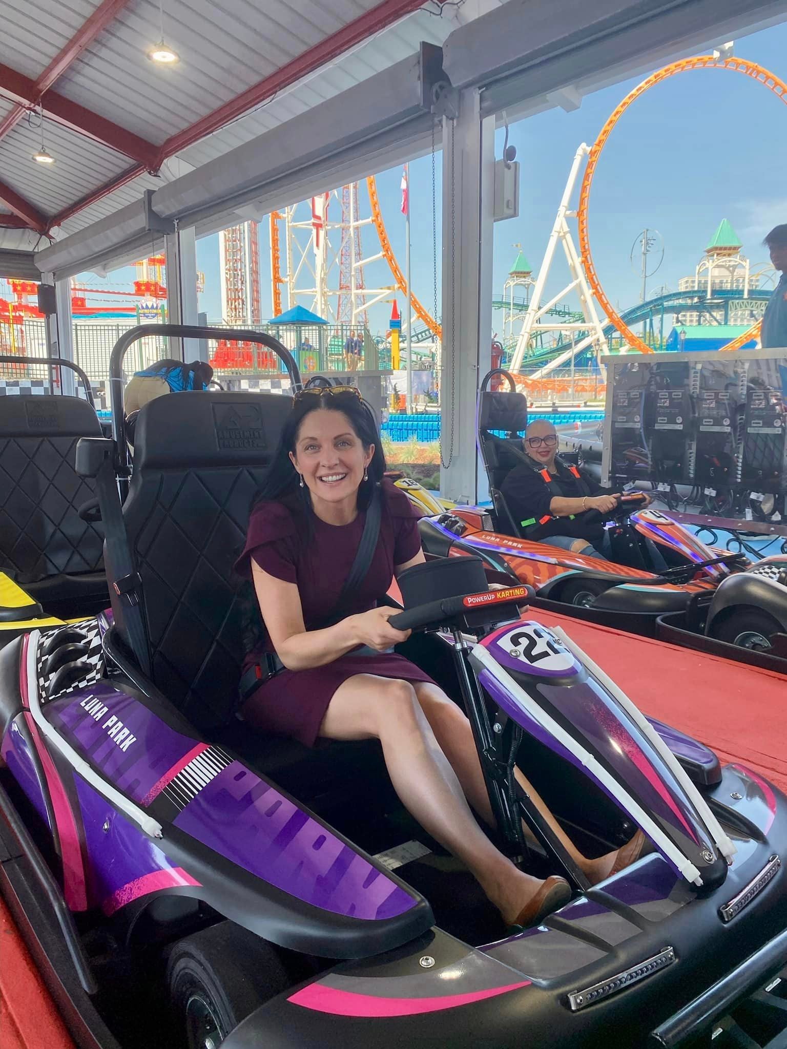 Coney Island\u0026#39;s Luna Park introduces NYC\u0026#39;s first electric go-karts ...