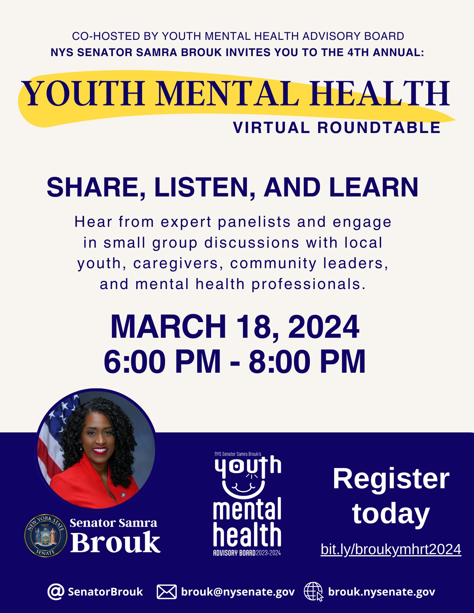 Senator Brouk Convenes 4th Annual Youth Mental Health Roundtable ...
