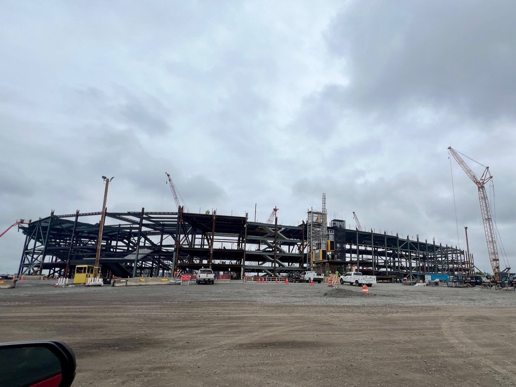 Senator Gallivan Tours Bills Stadium Construction Site NYSenate.gov