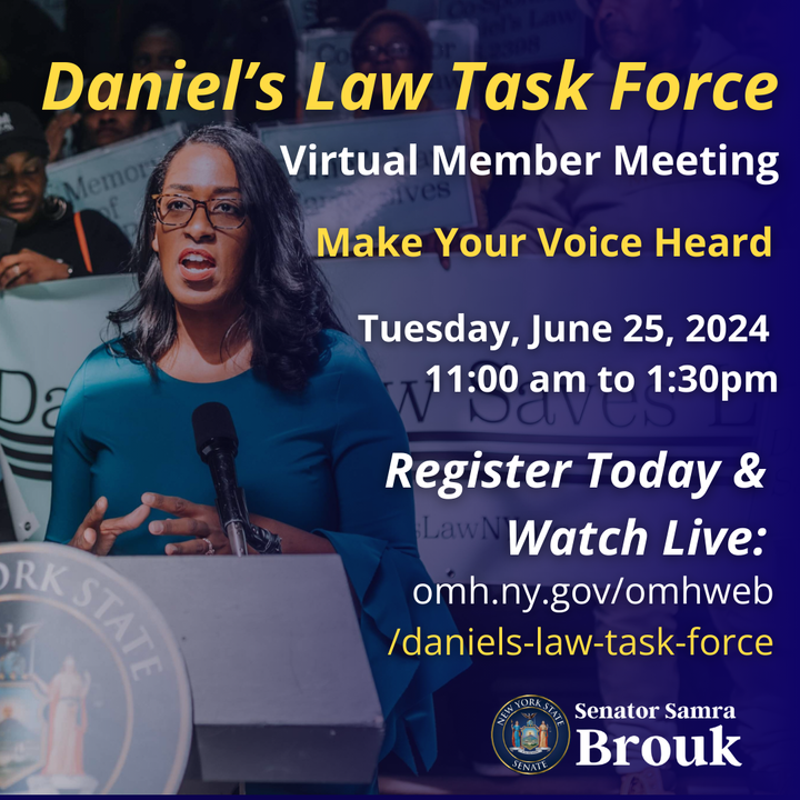 MEDIA ADVISORY: Daniel’s Law Task Force will hear from NYC Department ...