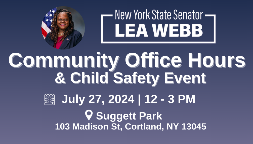 Senator Lea Webb Community Office Hours