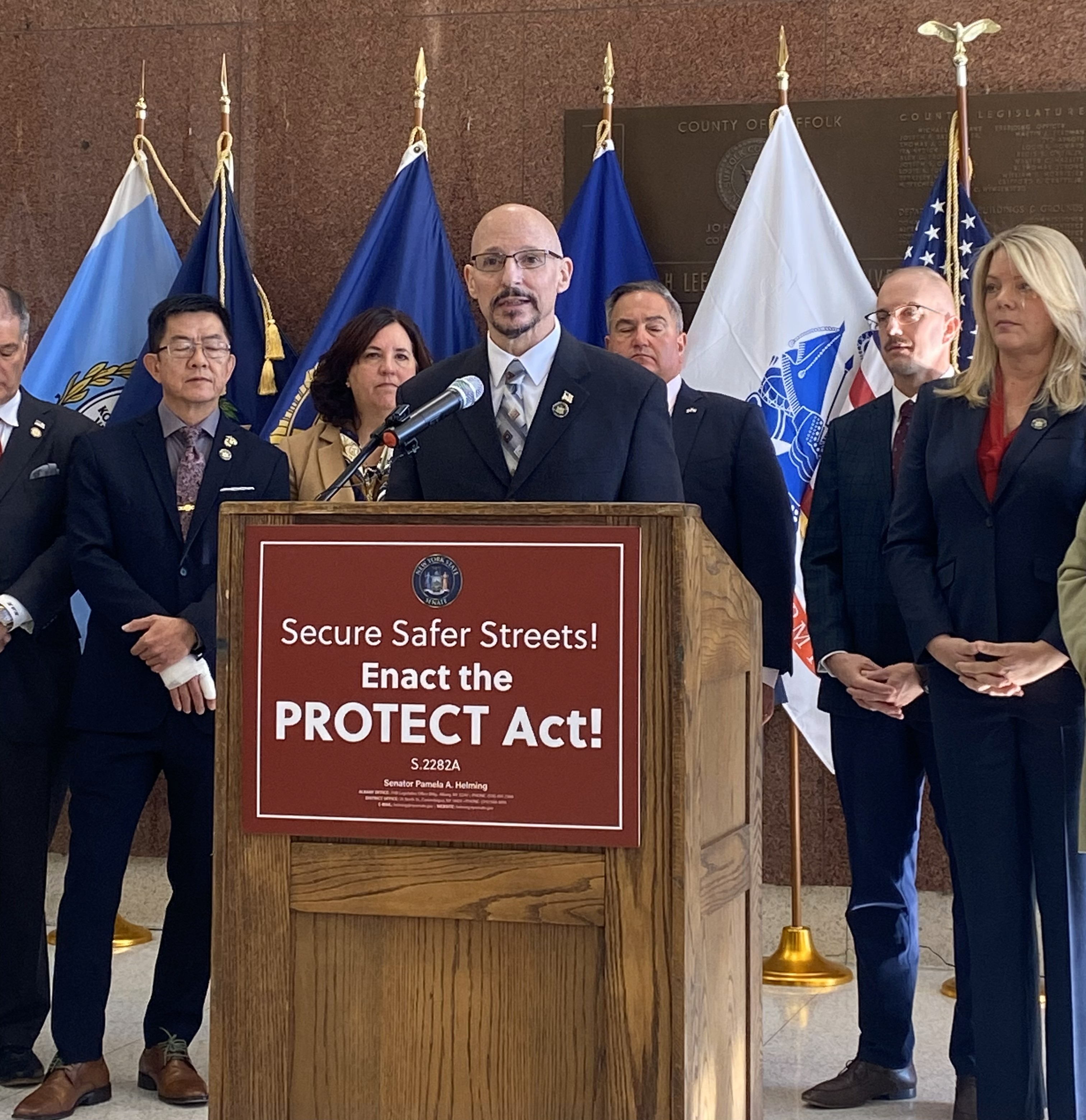 NY SENATORS, LAW ENFORCEMENT AND COMMUNITY LEADERS: PASS THE PROTECT ...