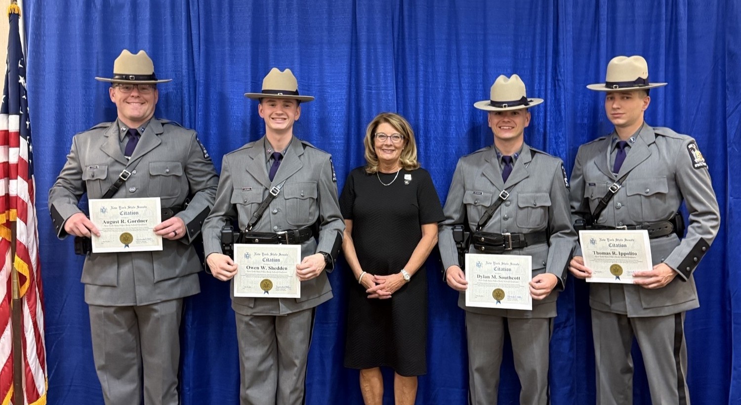 Senator Helming Recognizes New York State Police Academy Graduates