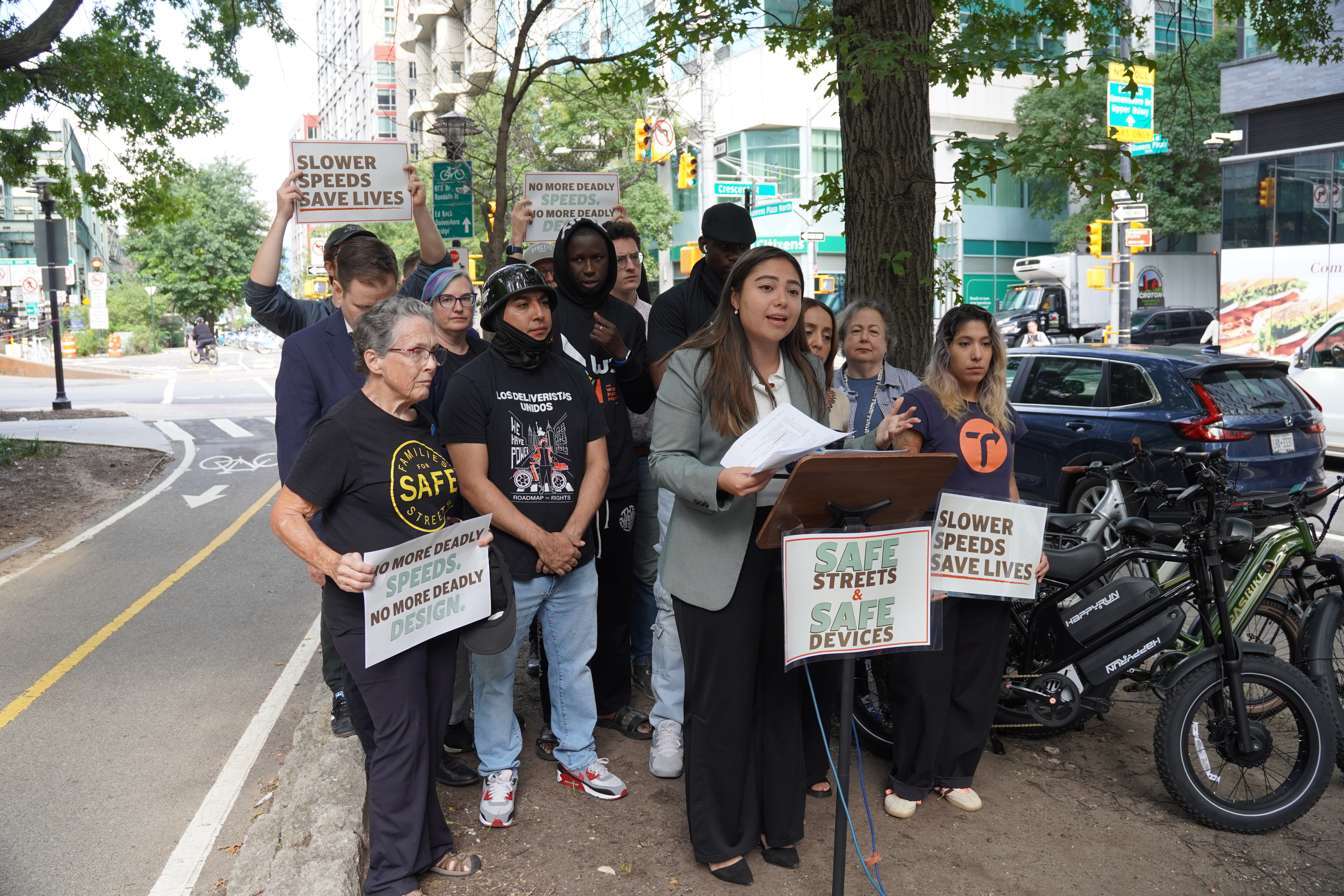 Senator Kristen Gonzalez Makes Streets Safer, Introduces Legislation to ...