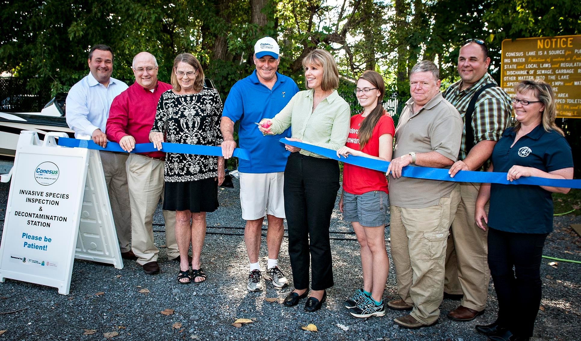New Conesus Lake Boat Decontamination Station Will Help Prevent