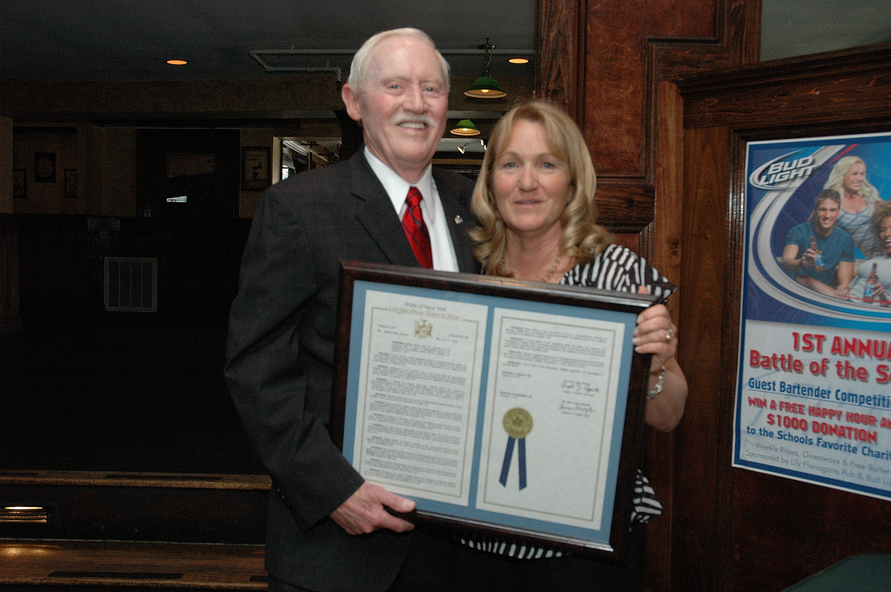 Debbie Basile Honored For Distinguished Service to the Babylon ...