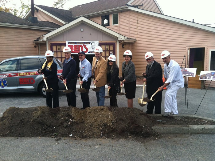 Groundbreaking for Ben’s Kosher Deli and Restaurant in Scarsdale