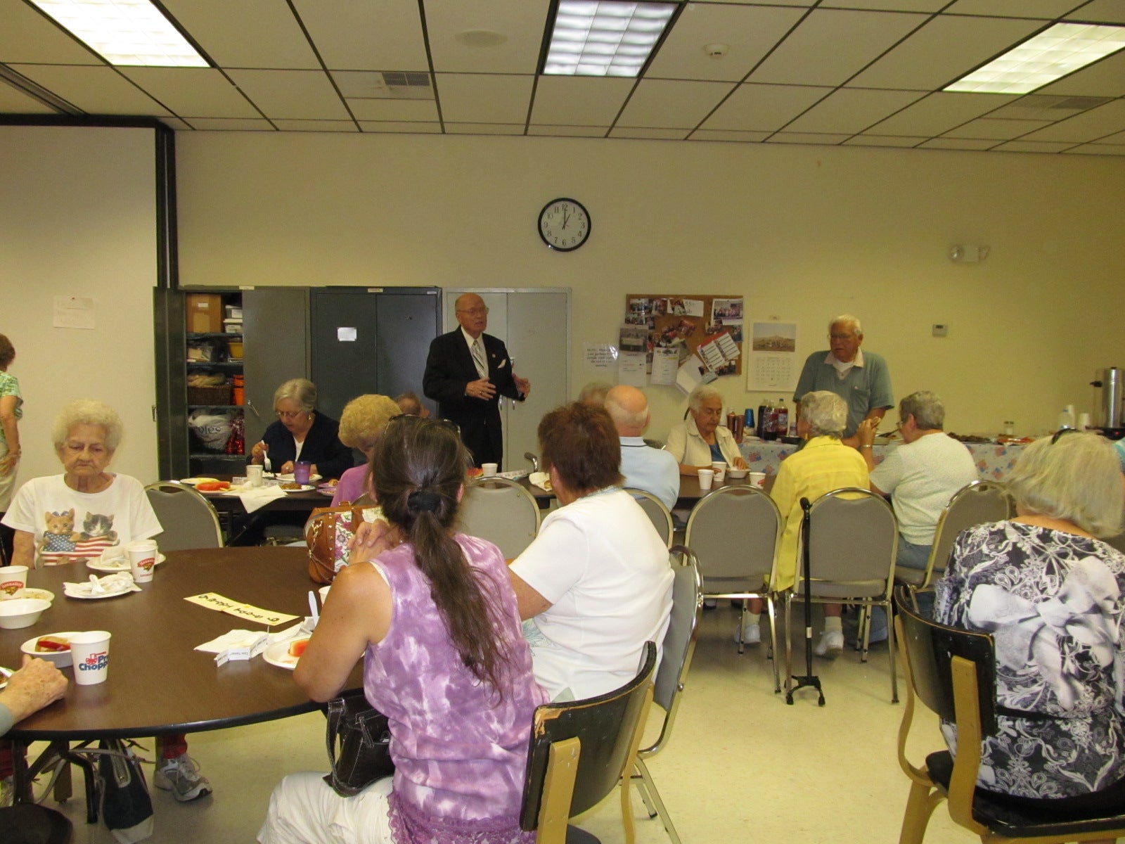 Senator Farley Visits Senior Center NYSenate.gov