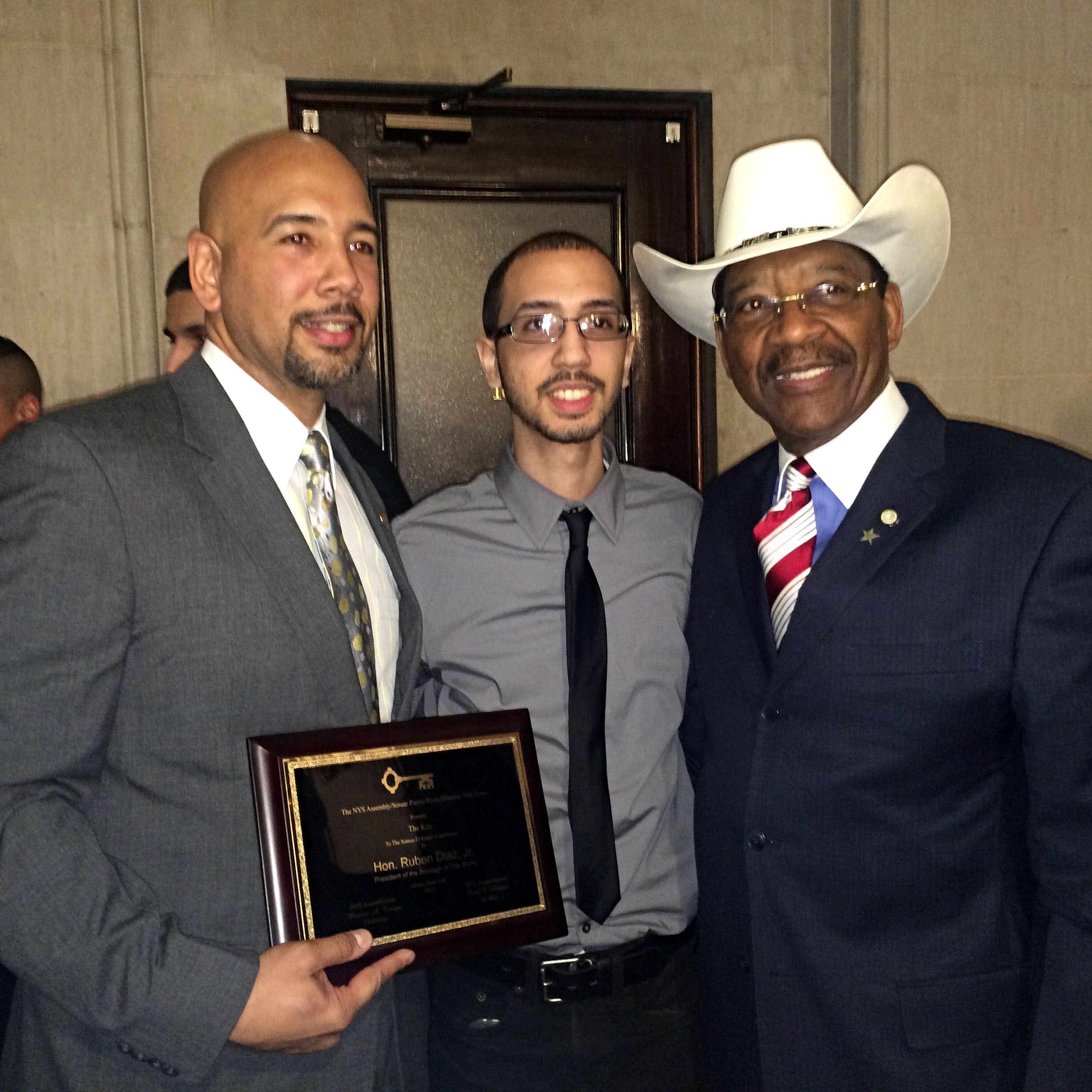 Senator Rev Rubén Díaz, Bronx Borough President Rubén Díaz, and Rubén