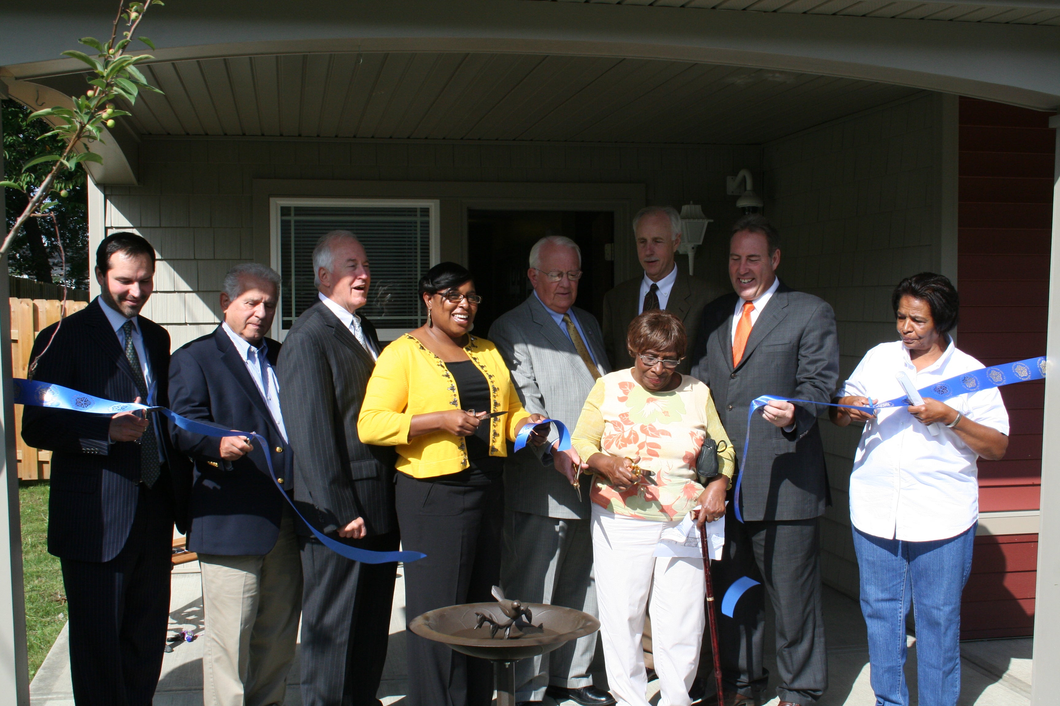 Mildred Johnson Estates Phase II Ribbon Cutting NYSenate.gov