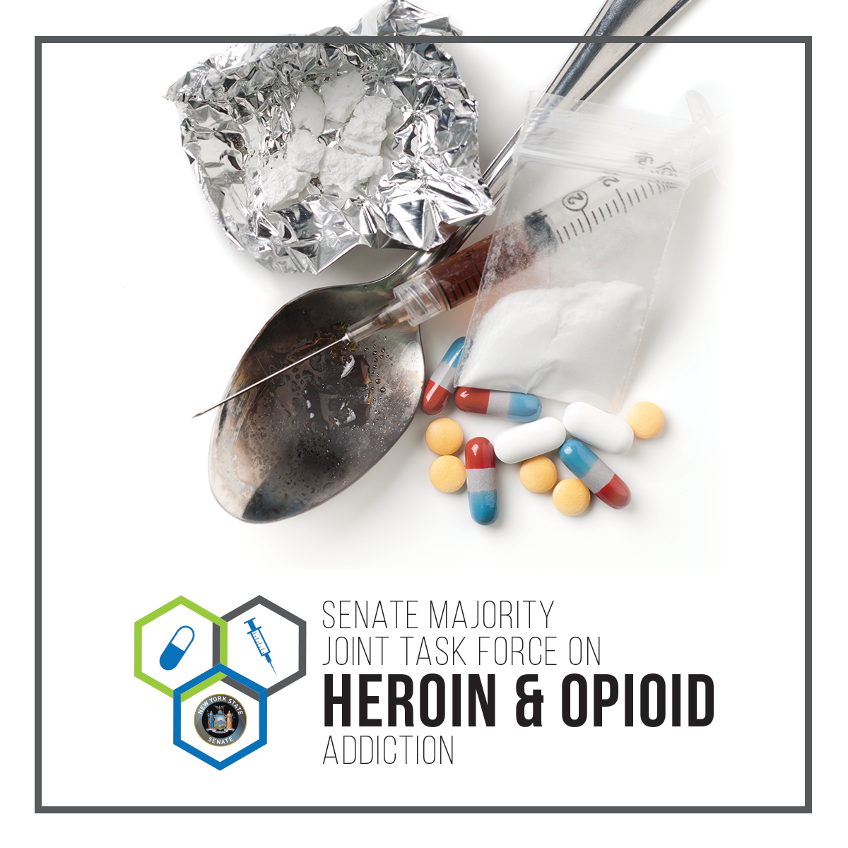 State Senate s Task Force On Heroin Opioid Addiction s Challenge To 