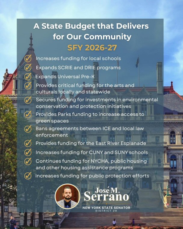 A State Budget that Delivers for Our Community (SFY 2026-2027)