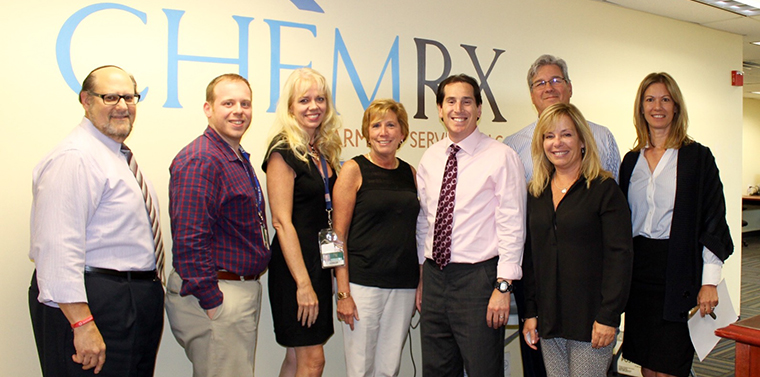 Kaminsky tours Chem Rx in Long Beach | NYSenate.gov