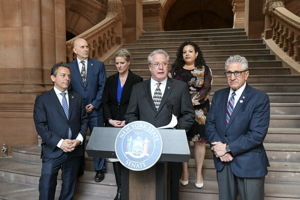 Senator Bill Weber Joins Senator Nathalia Fernandez In Bipartisan Senator Bill Weber Joins Senator Nathalia Fernandez In Bipartisan