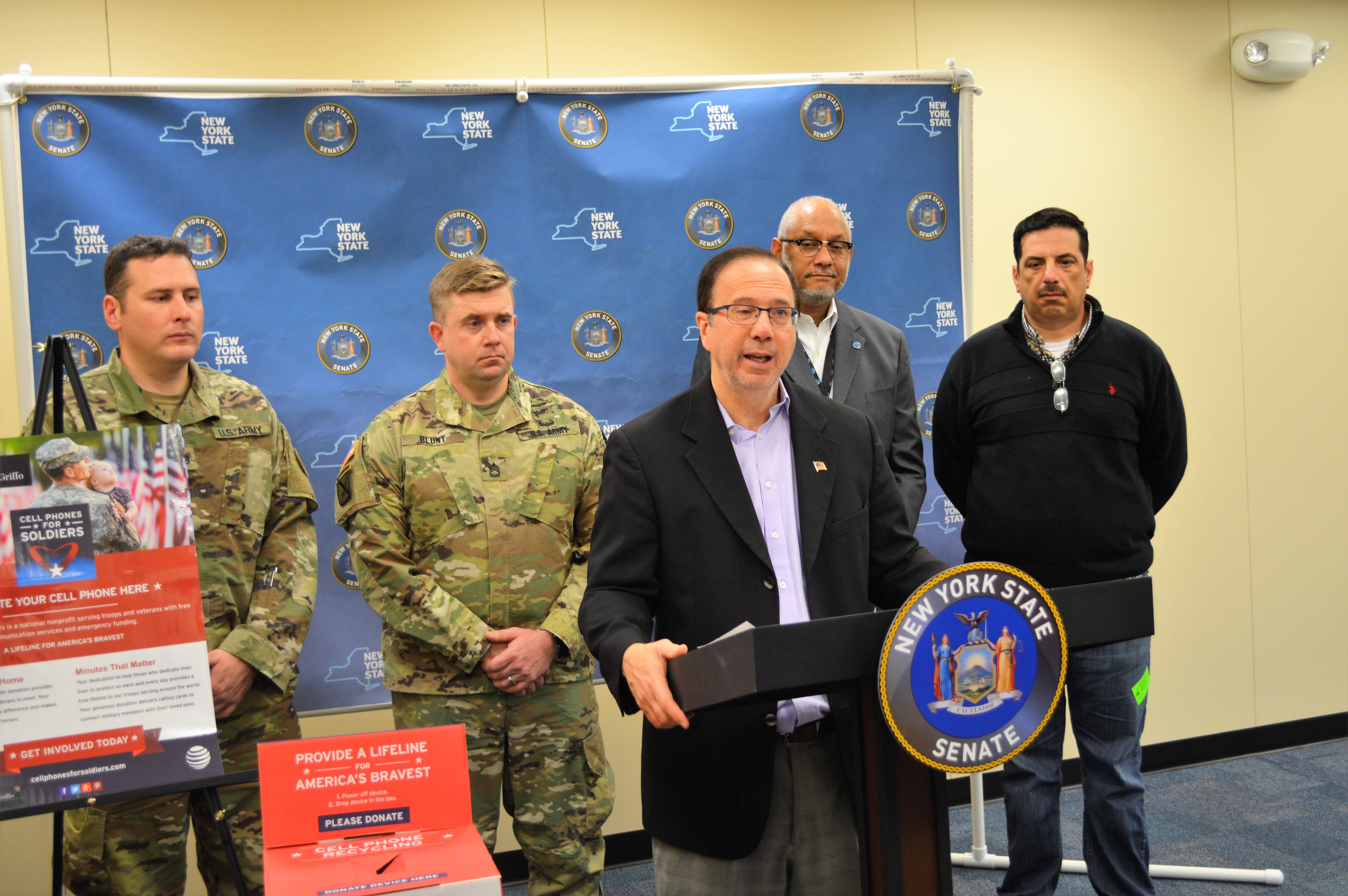 Sen. Griffo, AT&T, Central New York Veterans Outreach Center kickoff