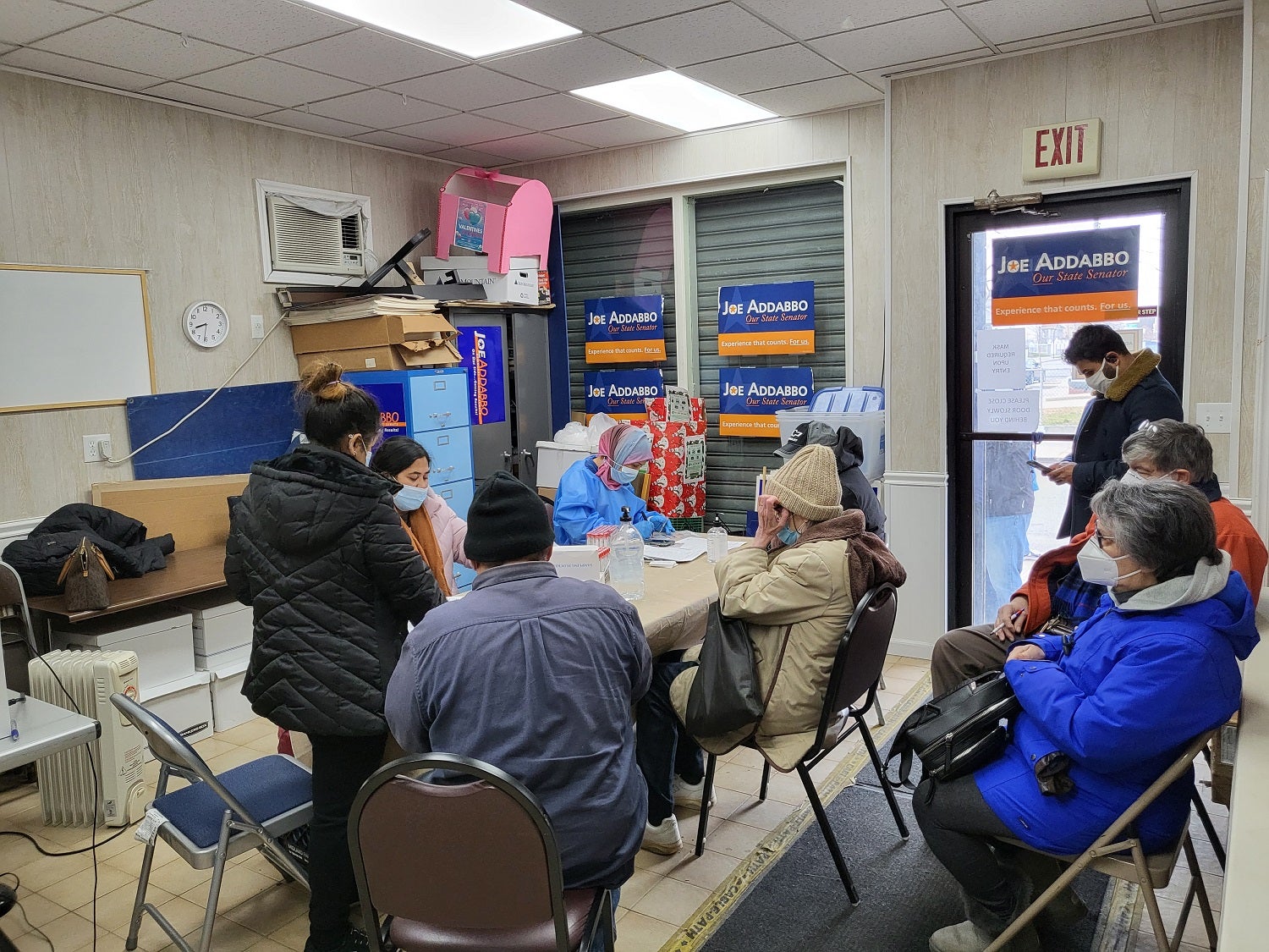 Addabbo's office gives out over 100 free COVID19 tests NYSenate.gov