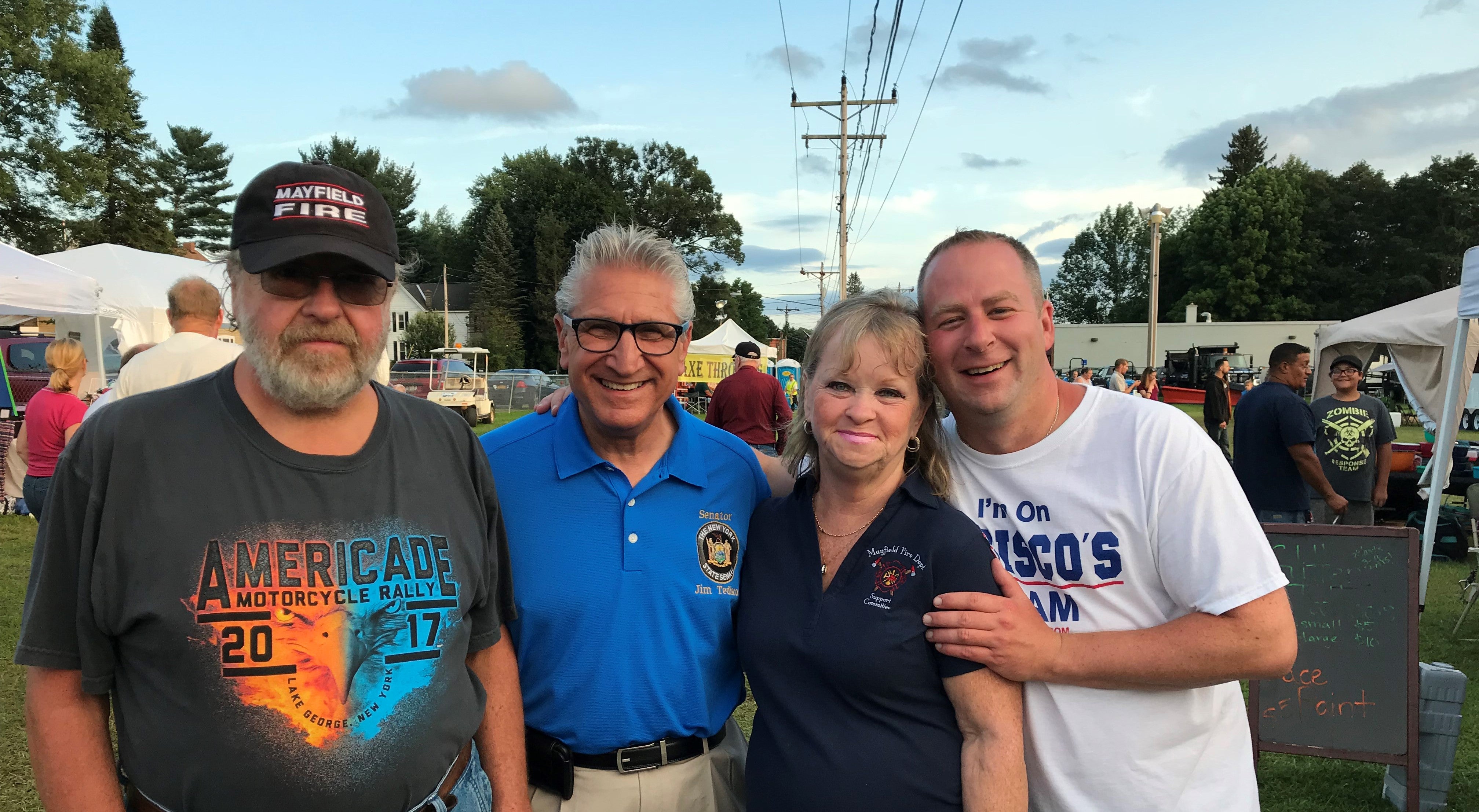 Senator Tedisco Having a "Banner Day" at Mayfield's Bannertown Fair