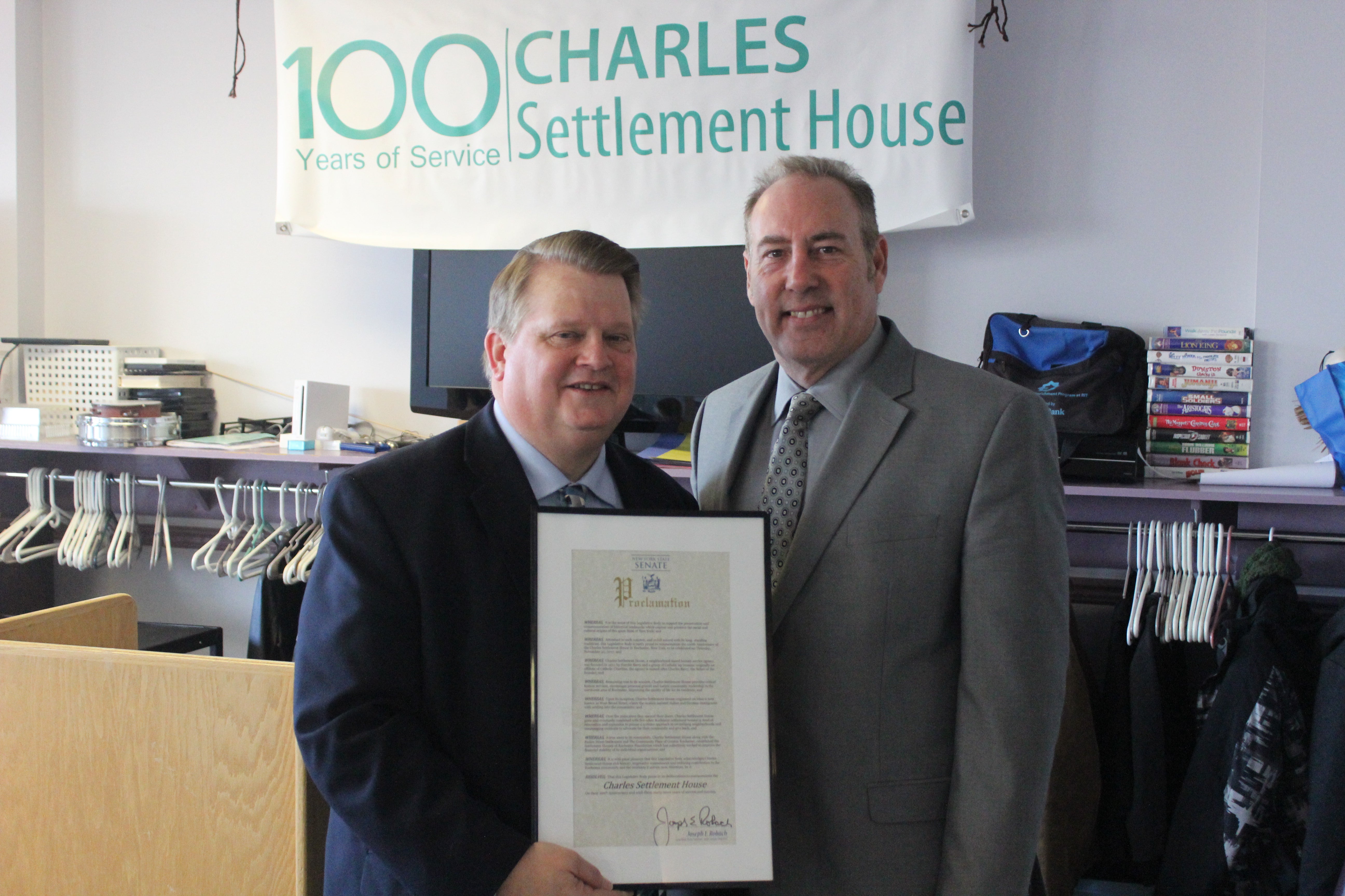 Charles Settlement House Celebrates 100 Years! NYSenate.gov