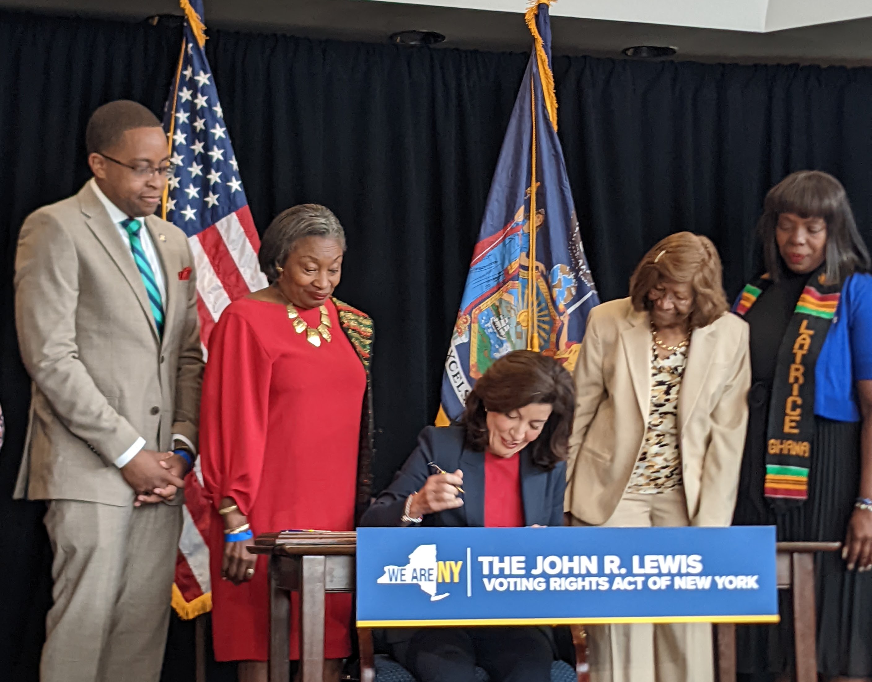 John R. Lewis NY Voting Rights Act Signed Into Law NYSenate.gov