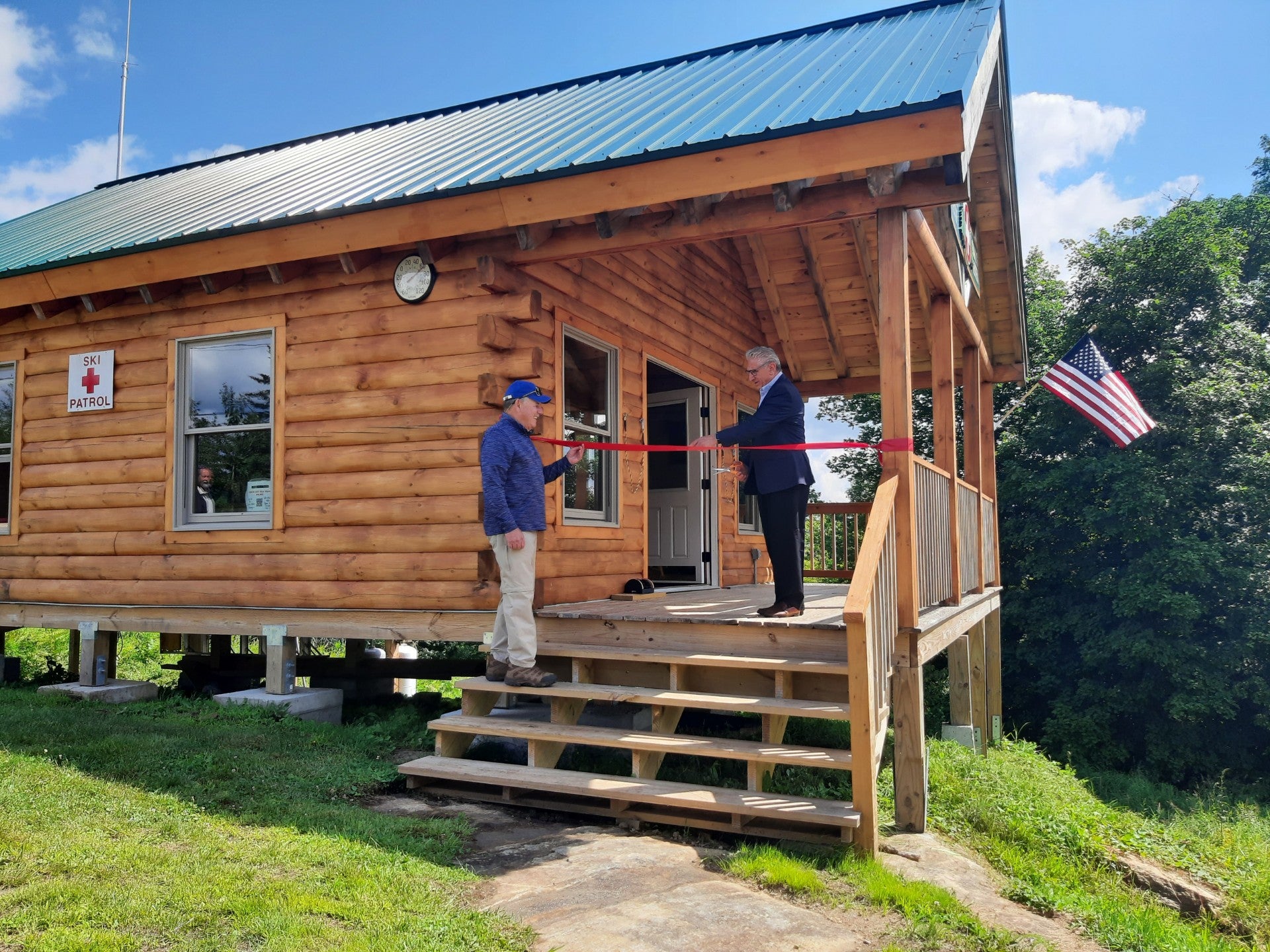 Tedisco Cuts Ribbon for New Southern Adirondack Mountain Rescue Training Center on Oak Mountain