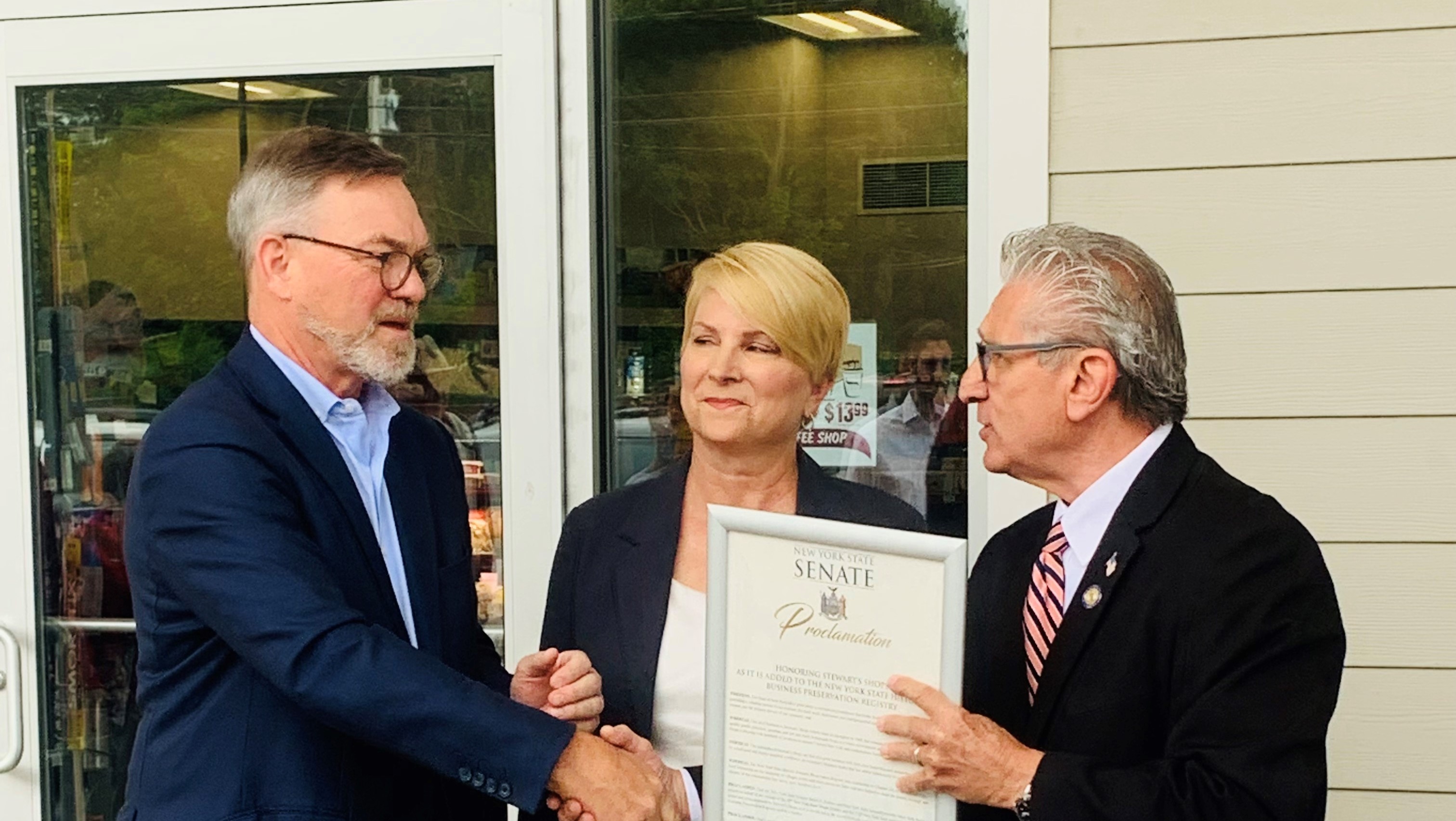 Tedisco & Walsh Induct Stewart's Shops Into NYS Historic Business Preservation Registry - Vimarsana News