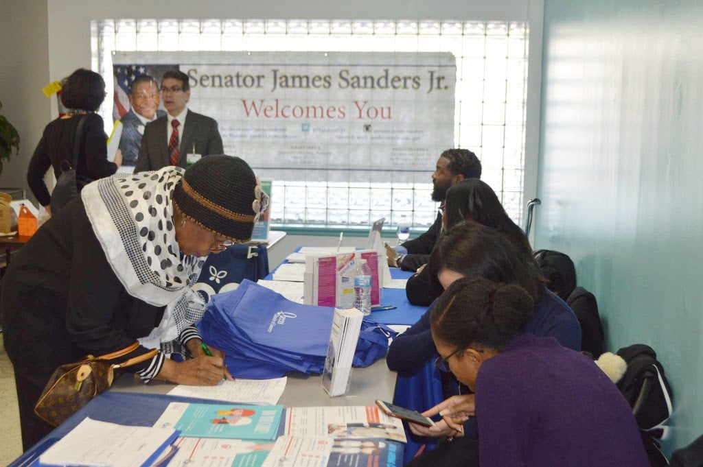 Dozens of Seniors Seek Employment at Sanders' 55+ Job Fair NYSenate.gov
