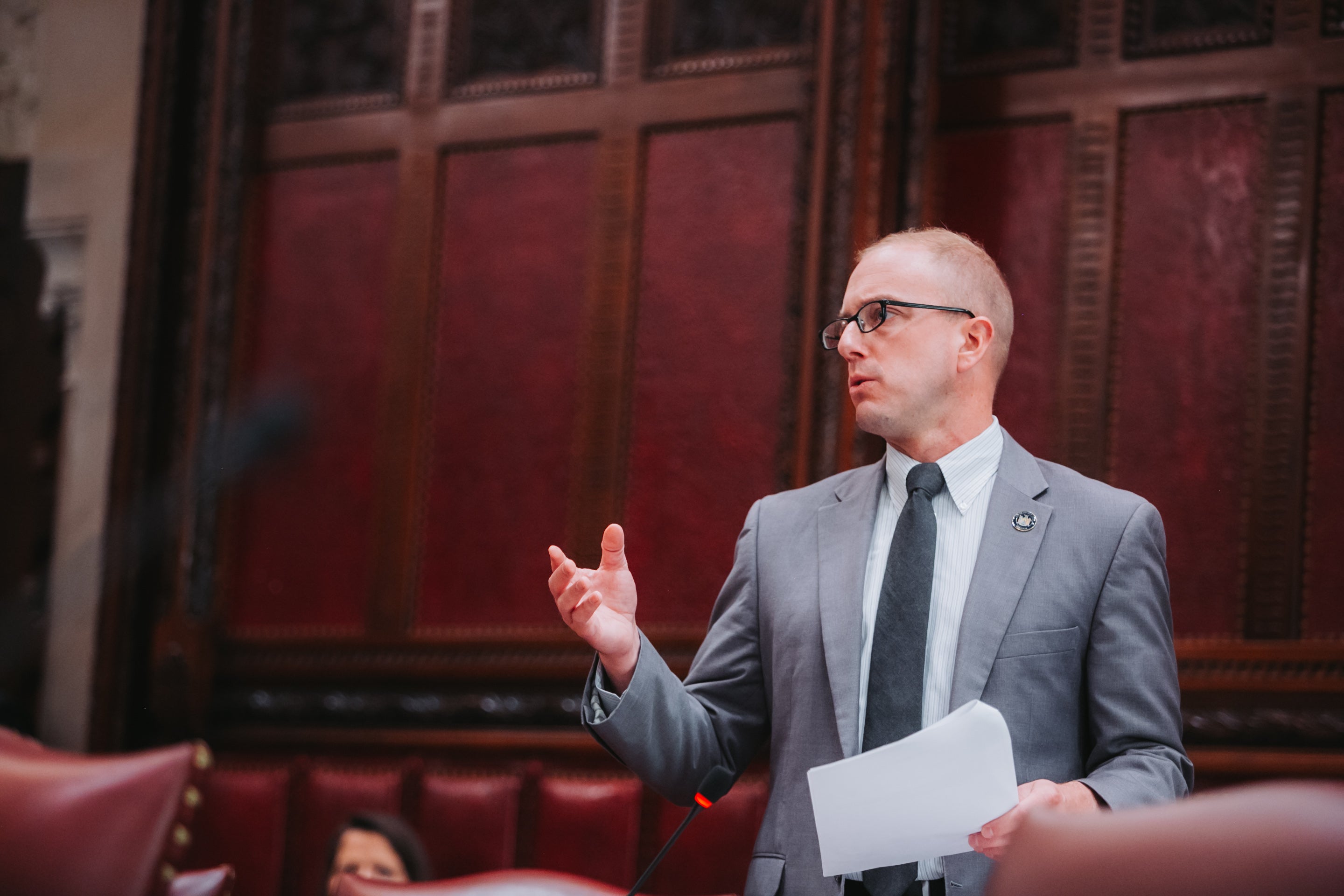 Senator Walczyk Gets Minimum Maintenance Roads Legislation Passed