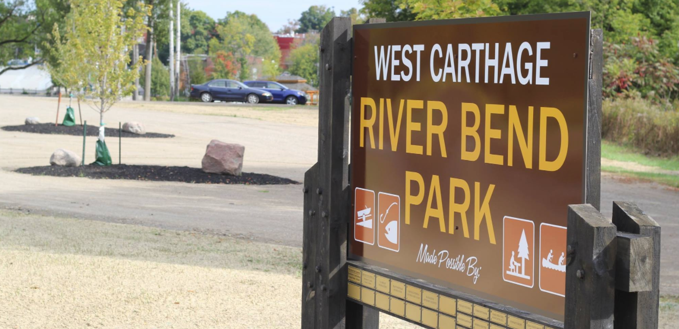 Ritchie Delivers 50,000 to Help Improve West Carthage's River Bend