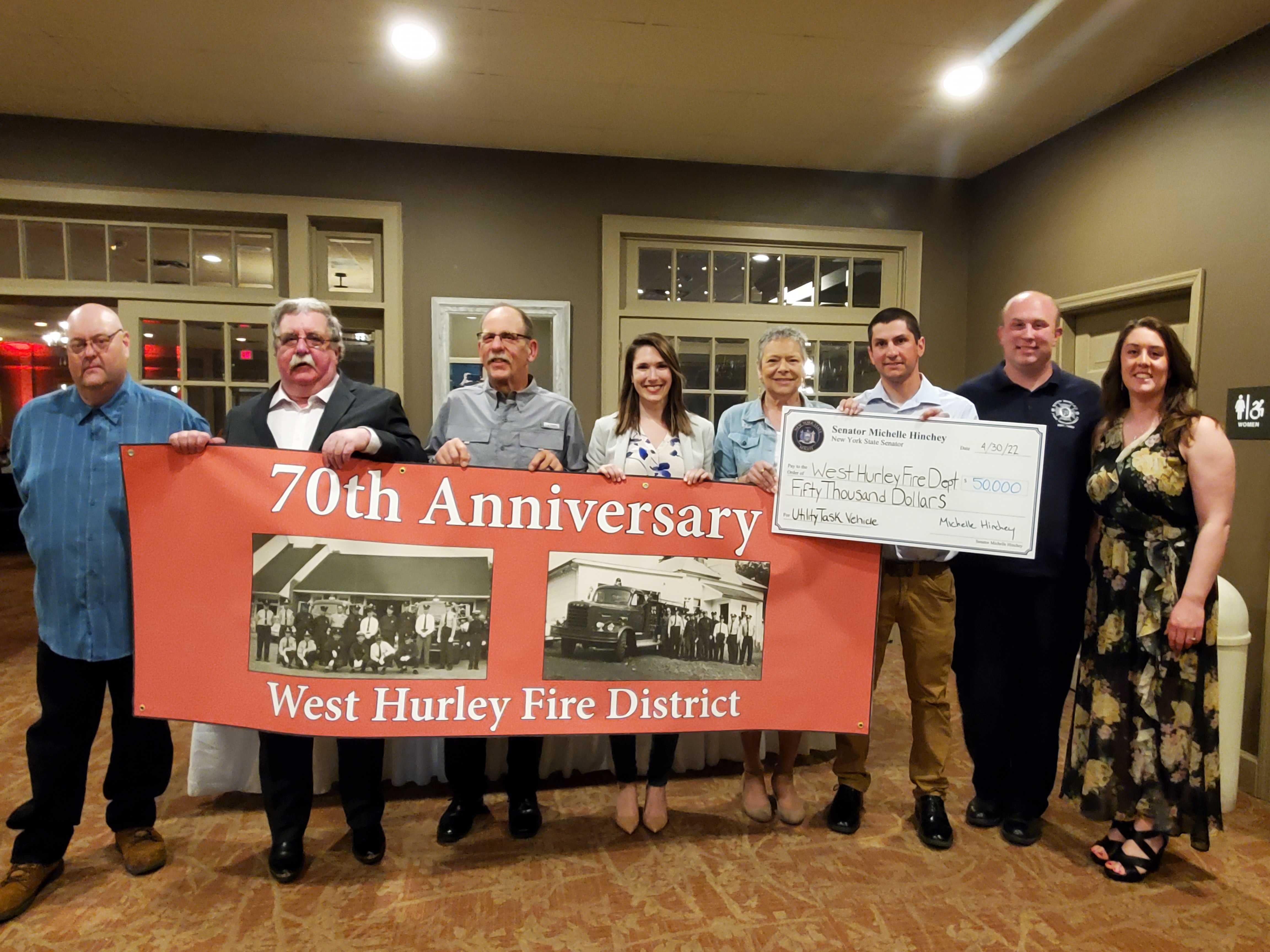 Senator Michelle Hinchey Announces 50,000 Grant to Help West Hurley