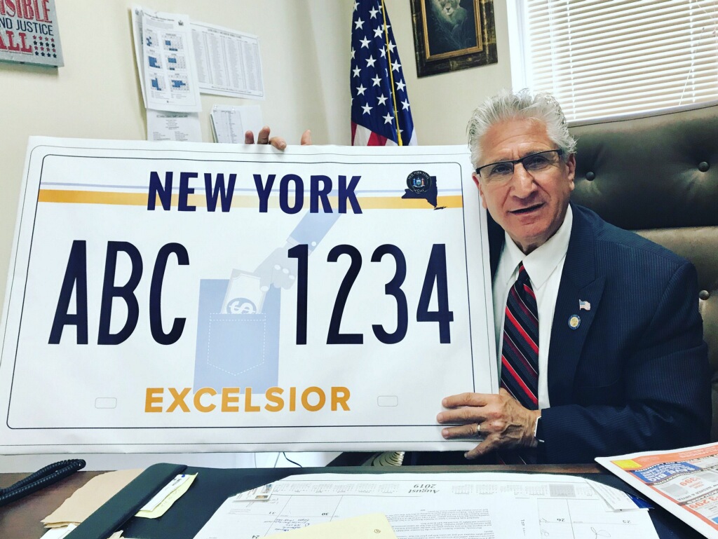 Plate Gate Strikes Back Tedisco To Dmv Who Goofed On New Defective License Plates Ny State Senate