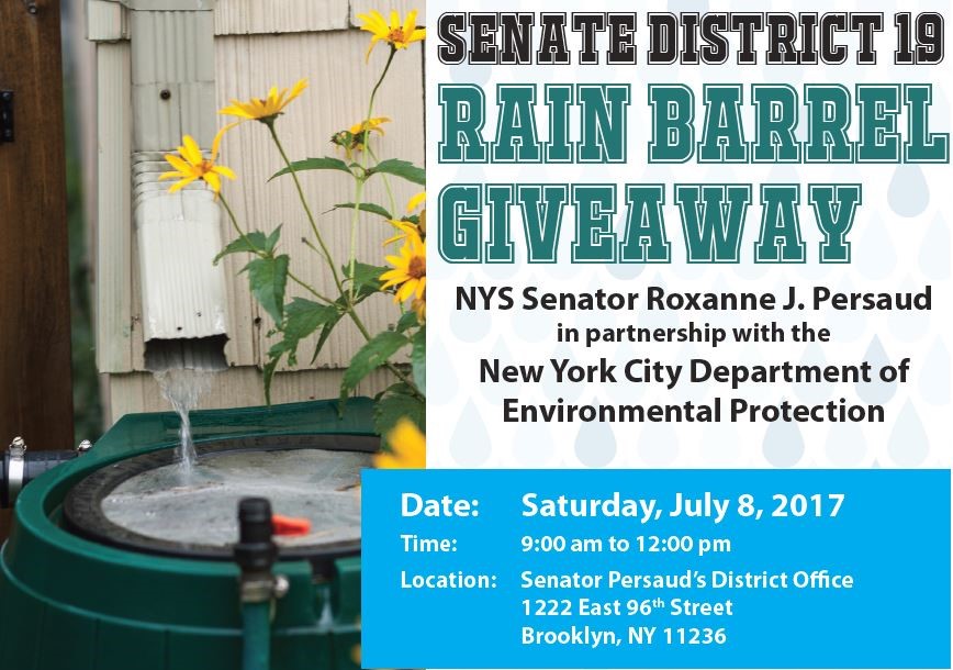 Free Rain Barrel Giveaway NYSenate.gov
