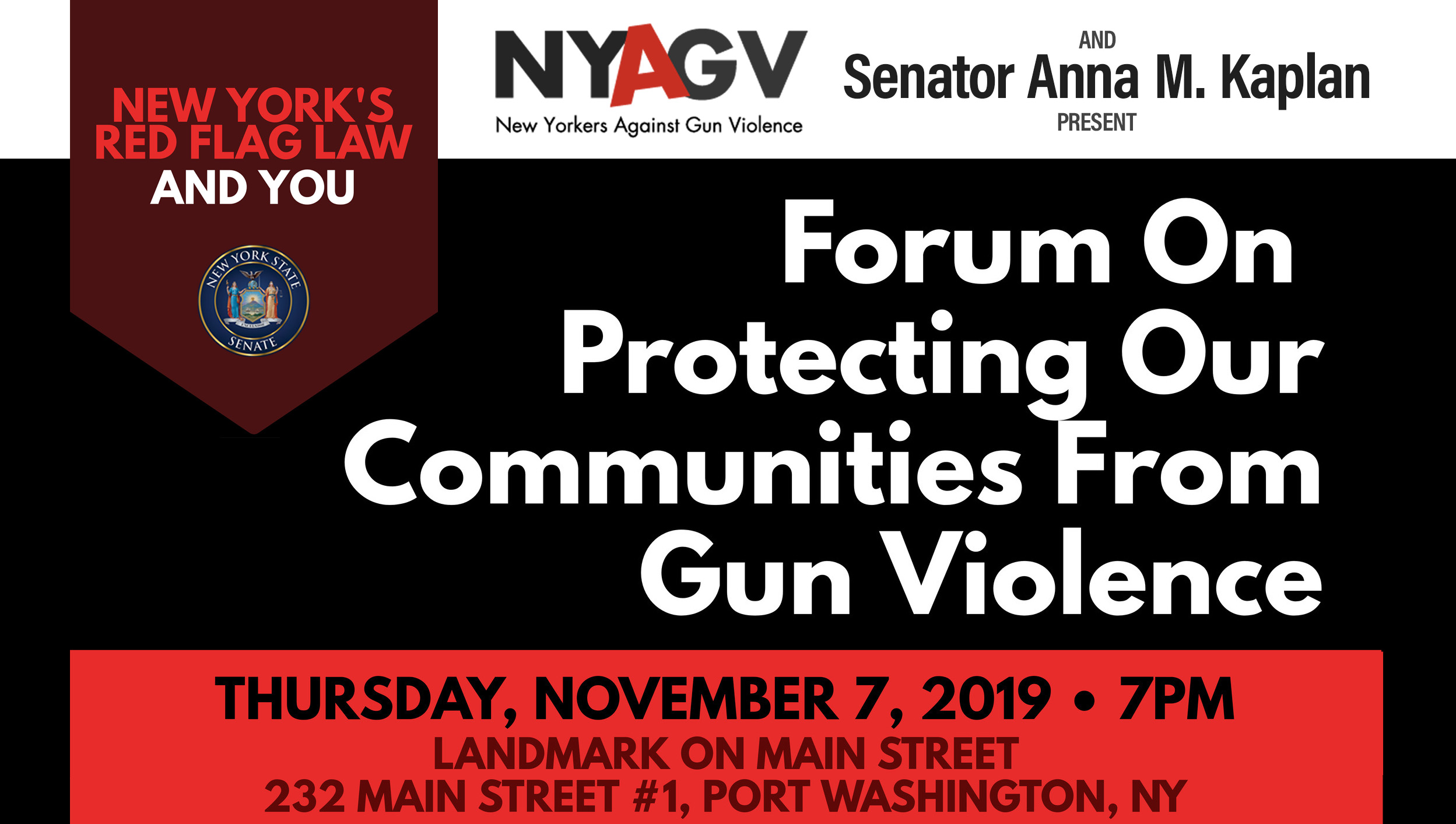 Protecting Our Communities From Gun Violence Forum Ny State Senate