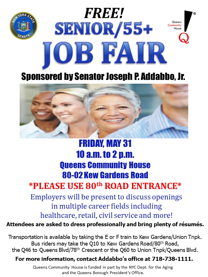 Senior Job Fair Ny State Senate