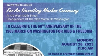 NYS Senator Cordell Cleare & Save Harlem Now Unveiling Marker Ceremony Event