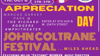 NYS Senator Cordell Cleare 2nd Annual John Coltrane Appreciation Day Event NYS Senator Cordell Cleare 2nd Annual John Coltrane Appreciation Day Event