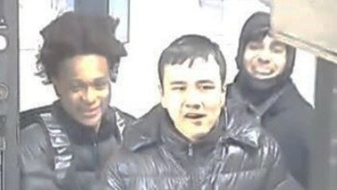 The NYPD released this photo of the possible suspects.