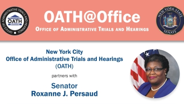Oath @ The Office of Senator Persaud