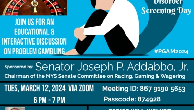 Join Senator Addabbo for this important virtual event.