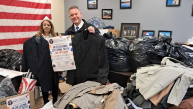 New York State Senator Steve Rhoads & Military Blue Star Mothers Collect 1,661 Professional Clothing Items for Veterans