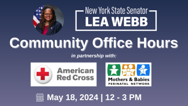 The Office Of New York State Senator Lea Webb Holds Community Office Hours at The Oakdale Commons