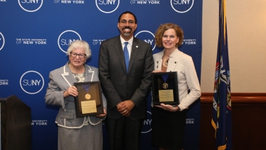 Senator Stavisky, SUNY Chancellor John King & Assemblywoman Patricia Fahy